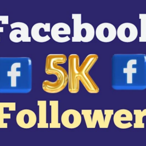 Get you 5,000 Real Facebook Followers high quality service