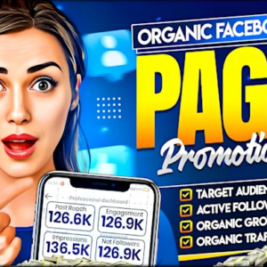 Organic Facebook Page Promotion 10 Doller